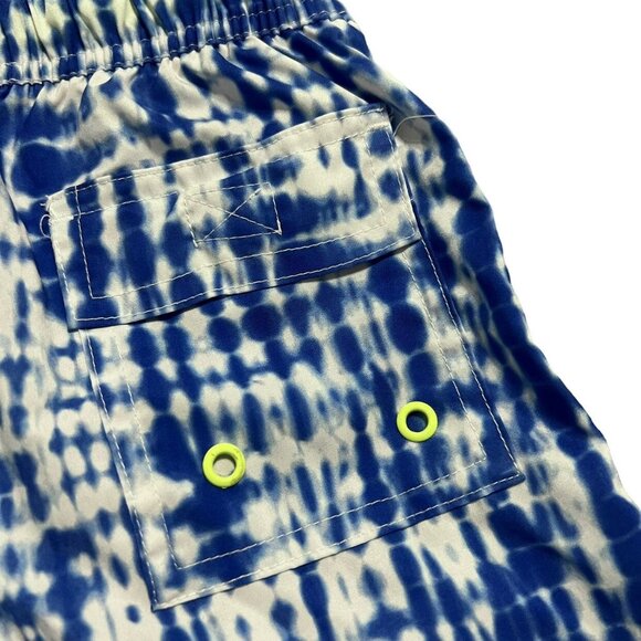 Egg 8Y Blue Tie Dye Swim Trunks - Picture 4 of 7
